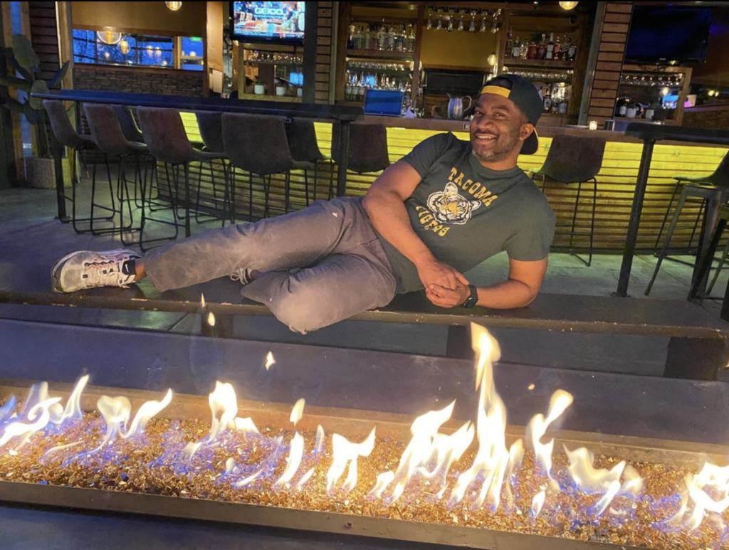 Fish Ladder Lounge Fireplace Ryan